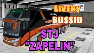 BUSSID "ZAPELIN" | livery BUSSID terbaru