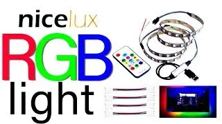 Крутая адресная RGB лента Nicelux.