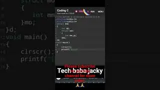 #19 C program  coding c  C programming  C language || 