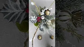 Новогодняя композиция на год кролика