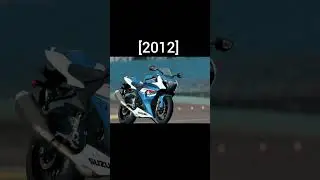suzuki gsxr 1000r evolution [2001-2023]#pbc #shorts