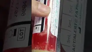 Blood Culture vial || 