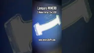 Lámpara de Minero disponible!
