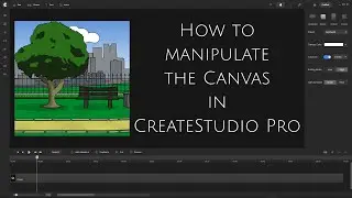 How to manipulate the Canvas in CreateStudio Pro