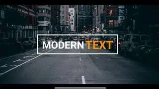 MODERN TEXT Animation Tutorial in Kinemaster - KINEMASTER Tutorial