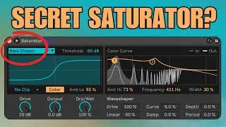 New Ableton Live Saturator Announced! 2024. New Stock Ableton Saturator With Insane Features.