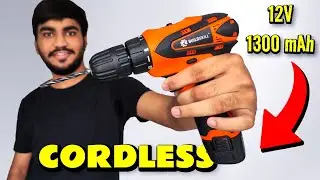 Buildskill Cordless Drill Machine Unboxing , Review & Testing ⚡ Compact and Powerful ⚡