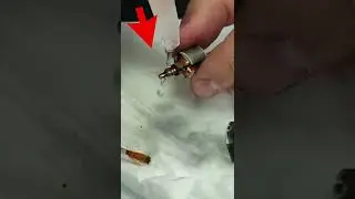 How to repair stuck DC motor 