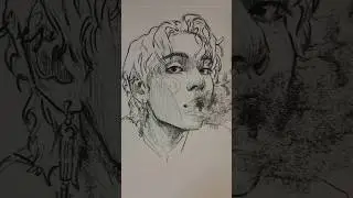 one two  #vakogold #art #sketch #fanart #sketchbook #bts #taehyung #yoongi #tgcf #tgcffanart