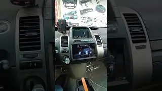 Toyota Prius android monitor установка 2дин на тойота приус