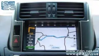 Штатная магнитола RoadRover для Toyota Land Cruiser Prado 150 (2009-20113).GPS навигациия