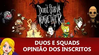 DON'T STARVE TOGETHER | Melhores duos e squads #2