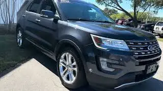 2017 Ford Explorer Limited SUV Gray