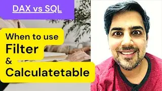 When to use calculatetable and filter function in Power BI - 18 (Power BI Training)