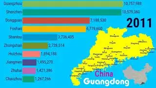 Growth of largest cities in Guangdong Province, CHINA (1950 – 2035)| TOP 10 Channel