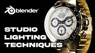 How to do Professional Studio Lighting in Blender 3D