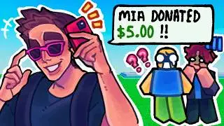 FAKE STREAMER Prank in Roblox Micup 3