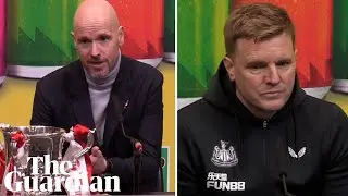 Erik ten Hag and Eddie Howe reflect on Carabao Cup final: 'we won't be satisfied'