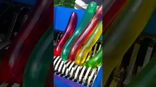 Compilation of Slime and Jelly Crushing with Shredder 