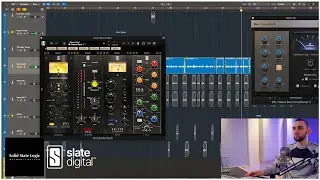 Full Walkthrough of a HIP-HOP mix! With Slate Digital & SSL Plugins
