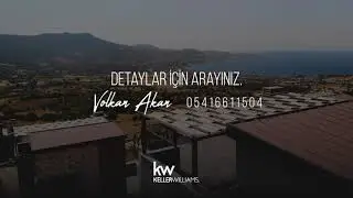 FOÇA KOZBEYLİ REVA VİLLALARINDA 4+1 HAVUZLU SATILIK TRİPLEKS