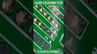 🤯LASER SOLDERING ON PCB #pcb #pcbrepair #soldering