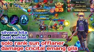 sun offlaner build cricital, silvana auto coklat 1 lane | gameplay & best build top global sun S 23