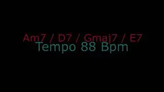 G major 1 Hour Piano And Bass Backing Track Jam Track With  / Am7 / D7 /  GMaj7 / E7 /