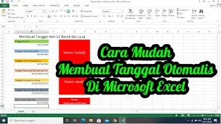 Cara membuat tanggal jam bulan tahun di microsoft excel