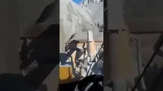 Погрузка отсева для бетона фр. 0-5 на карьере