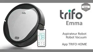 Trifo Emma Essential Robot Vacuum : Unboxing de l'aspirateur robot connecté Trifo avec application