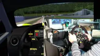 Cockpit per simulatore di guida