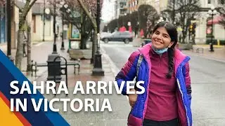 Sahra arrives in Victoria and does a two-week quarantine