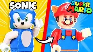 Building CLASSIC VIDEO GAMES in LEGO…