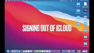 Signing out of iCloud on the Mac and finding files in iCloud