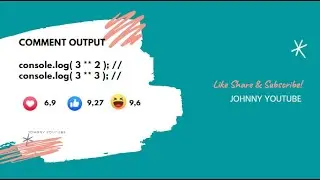 Exponentation Operator in JavaScript | JavaScript Interview Question | JavaScript Tricky Questions