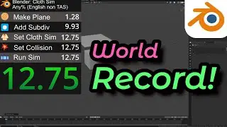 Cloth Sim Speed Run Any %