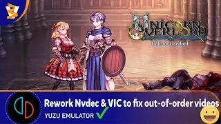 Yuzu Early Access 4090 - Unicorn Overlord DEMO (Playable/Vulkan)