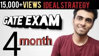 Last 4 month GATE 2021 preparation strategy from zero
