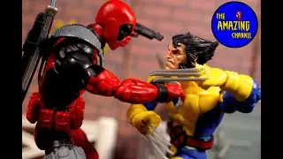Wolverine vs Deadpool Stop Motion