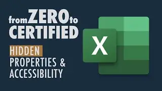 Microsoft Excel Basics - Inspecting Workbooks - Find Hidden Information and Accessibility