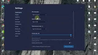 How to change Ram and CPU setting of Bluestack