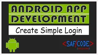 How to Create Simple Login Form in Android Studio Part-9