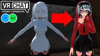 How to setup materials and textures after exporting from Blender | VRChat avatar unity tutorial