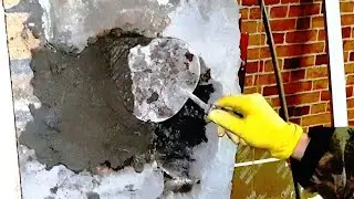 ТРЕЩИНЫ В КИРПИЧНОЙ КЛАДКЕ ДЫМОХОДА | РЕМОНТ ПРОДОЛЖАЕТСЯ