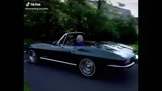 Joe Biden and his car 😎🇺🇸