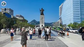 [4K UHD] Gwanghwamun Square reopens as urban park 광화문광장