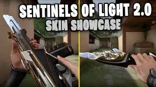 Valorant New "Sentinels Of Light 2.0" Skin Bundle In Game Showcase