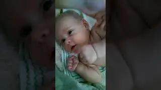 Жизнь с ребенком. 2 месяца, первое Агу