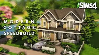 MODERN COTTAGE | No CC | Furnished | Speedbuild | Les Sims 4